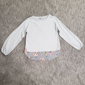 LOFT Medium Gray Sweatshirt